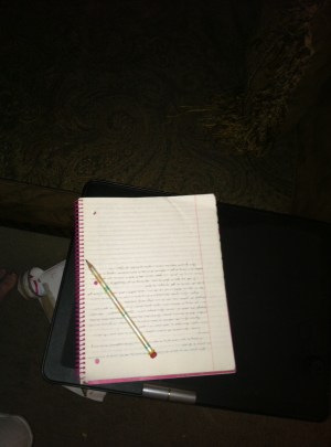 Veronica)CouchWritingSpace