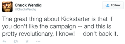Chuck Wendig Kickstarter