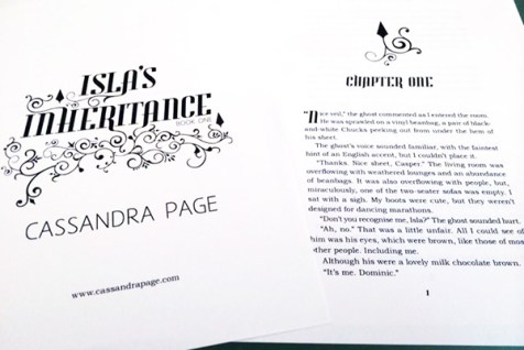 Isla's Inheritance galley